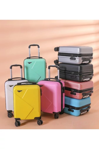 Bonluo Mini ružový bezplatnný príručný kufor veľkosti Wizzair 40*30*20cm