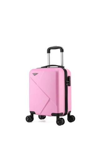 Bonluo Mini ružový bezplatnný príručný kufor veľkosti Wizzair 40*30*20cm