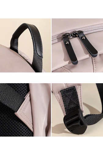 Bonluo čierny ruksak prémiovej kvality s USB kontaktom vyrobený z vodeodolného materiálu Veľkosť 40x35x15 cm