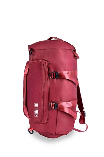 Bonluo červená cestovná taška / batoh z nepremokavého materiálu, rozmery Wizzair (40*30*20cm) prémiová kvalita
