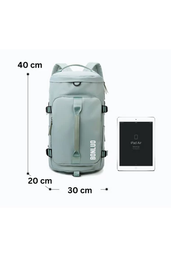 Bonluo purpurová cestovná taška / batoh z nepremokavého materiálu, rozmery Wizzair (40*30*20cm) prémiová kvalita