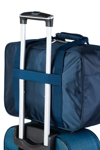 Sivá cestovná taška Wizz-air Veľkosť (40x30x20) Pripevniteľná ku kufru Vodotesný materiál