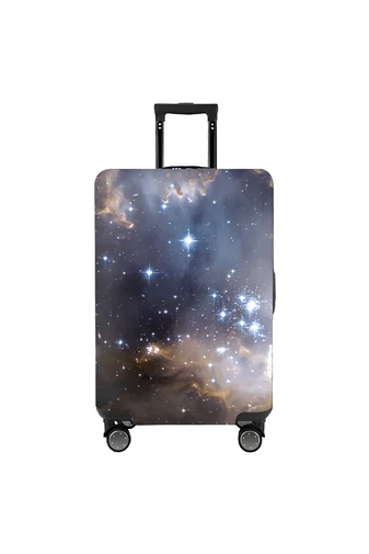 Bonluo fialový ochranný obal na kufor s non-figuratívnym vzorom  veľkosť XL Rozmery (78*55*35cm)