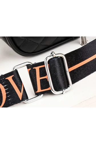 Biela Crossbody kabelka Bonluo z imitácie kože veľkosť 14*20*10cm