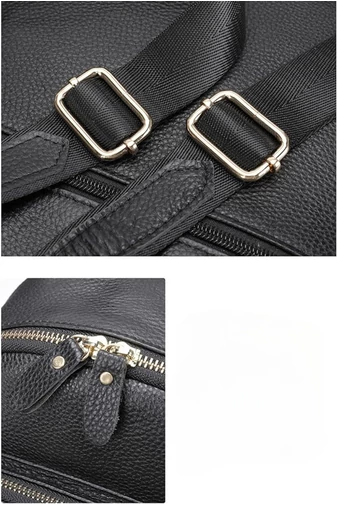 Ruksak Dámsky Mini Biely Bonluo z pravej kože 27*22*11cm