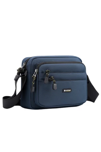 Zelená crossbody taška Bonluo pre mužov vyrobená z vodotesného materiálu Veľkosť (18*24*11cm)