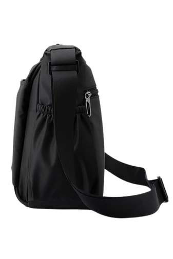 Tmavomodrá crossbody taška Bonluo pre mužov vyrobená z vodotesného materiálu Veľkosť (25*33*13cm)