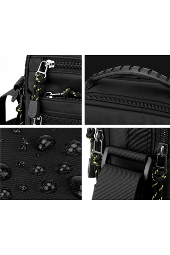 Modrá pánska Crossbody taška Bonluo z nepremokavého materiálu Veľkosť (25*21*8cm)