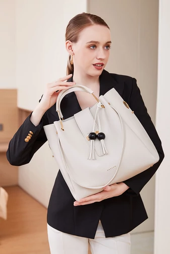 Bonluo súprava Hnedých kabeliek - cez rameno, crossbody a príležitostná (3ks)