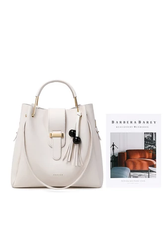 Bonluo súprava Hnedých kabeliek - cez rameno, crossbody a príležitostná (3ks)