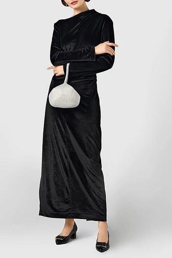 Elegantná malá strieborná kabelka Bonluo