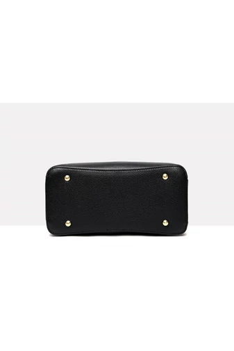 Bonluo Čiernosivá kabelka/crossbody z imitácie kože Veľkosť 21*27*13cm