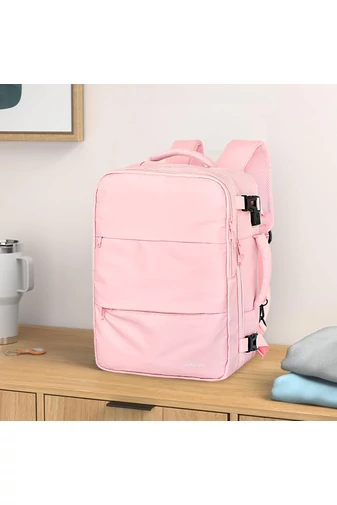  Multifunkčný Batoh Ružový Bonluo s veľkosťou pre 15,6-palcový laptop Wizzair 40*30*20cm
