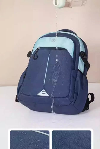 Prémiový Ruksak Ergonomický, ZUONU z Odolnej a Ľahkej Nepremokavej Oxford Tkaniny, Modrý 45×32×18cm