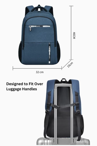 Multifunkčný sivý vodeodolný ruksak do školy, ideálny na notebook, s USB portom 46*32*15cm