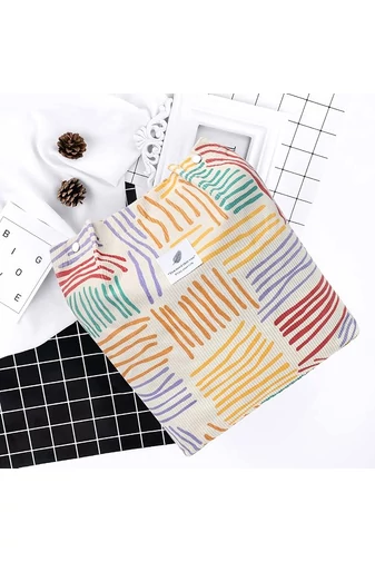Plátenná Taška na voľný čas Priestranná odolná a elegantná Bonluo Farebná 38*35*11cm