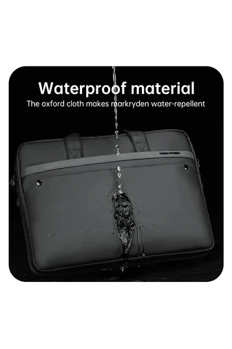 Taška Na Notebook Mark Ryden 15,6&quot; Vodeodolný materiál Oxford Príchytka na Kufor Čierna 41,5*30,5*7cm