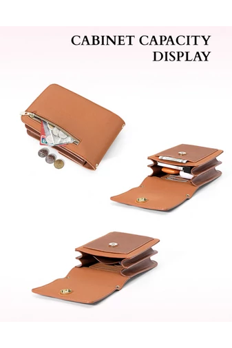 Mini Multifunkčná Crossbody Kabelka z PU kože, Elegantný Dizajn, Bonluo, Svetlomodrá 19×12,5×6cm