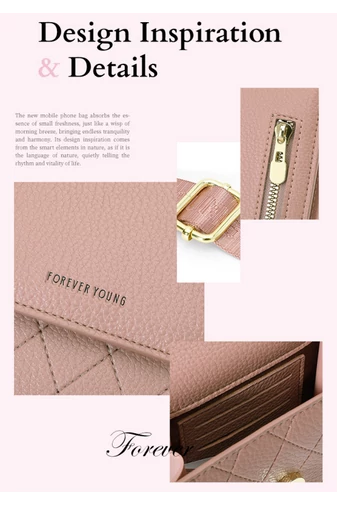 Mini Crossbody Kabelka z PU Kože s Praktickým Dizajnom a Nastaviteľným Popruhom, Bonluo, Fialová 19×12,5×6cm