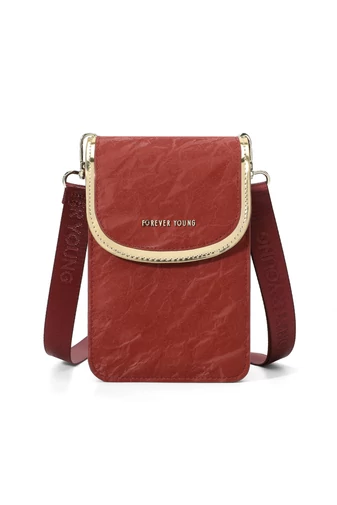 Crossbody Kabelka Multifunkčná s Kompaktným a Elegantným Dizajnom, Bonluo, Hnedá 20×13×6cm