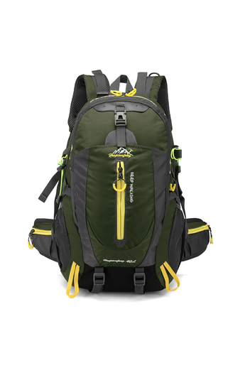 Bonluo Zelený Medium Vodotesný batoh na turistiku (40L)