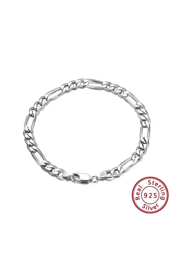 Strieborný náramok S925 Unisex vhodný pre mužov aj ženy