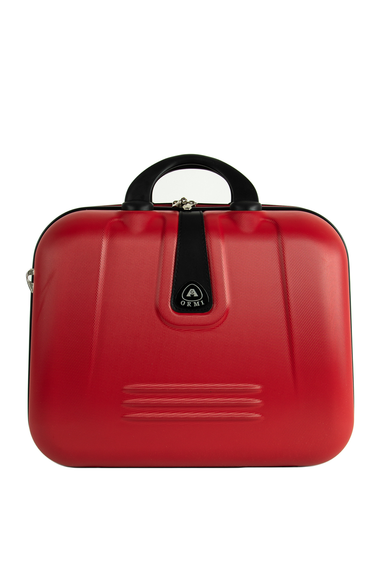 Ormi červená Plastová Taška  s pripevnením na kufor, s kódovým zámkom, Wizzair veľkosť (35x25x15)-M