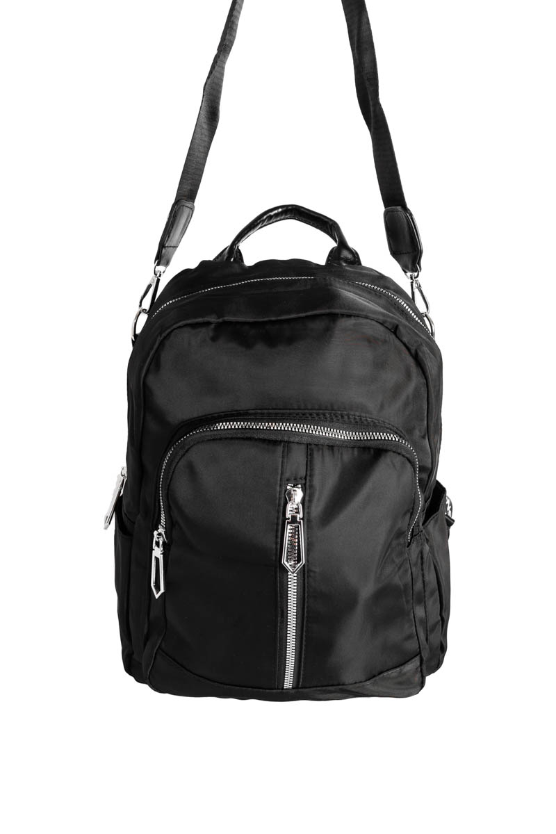 BONLUO čierny malý batoh/taška na rameno z vodotesného materiálu
